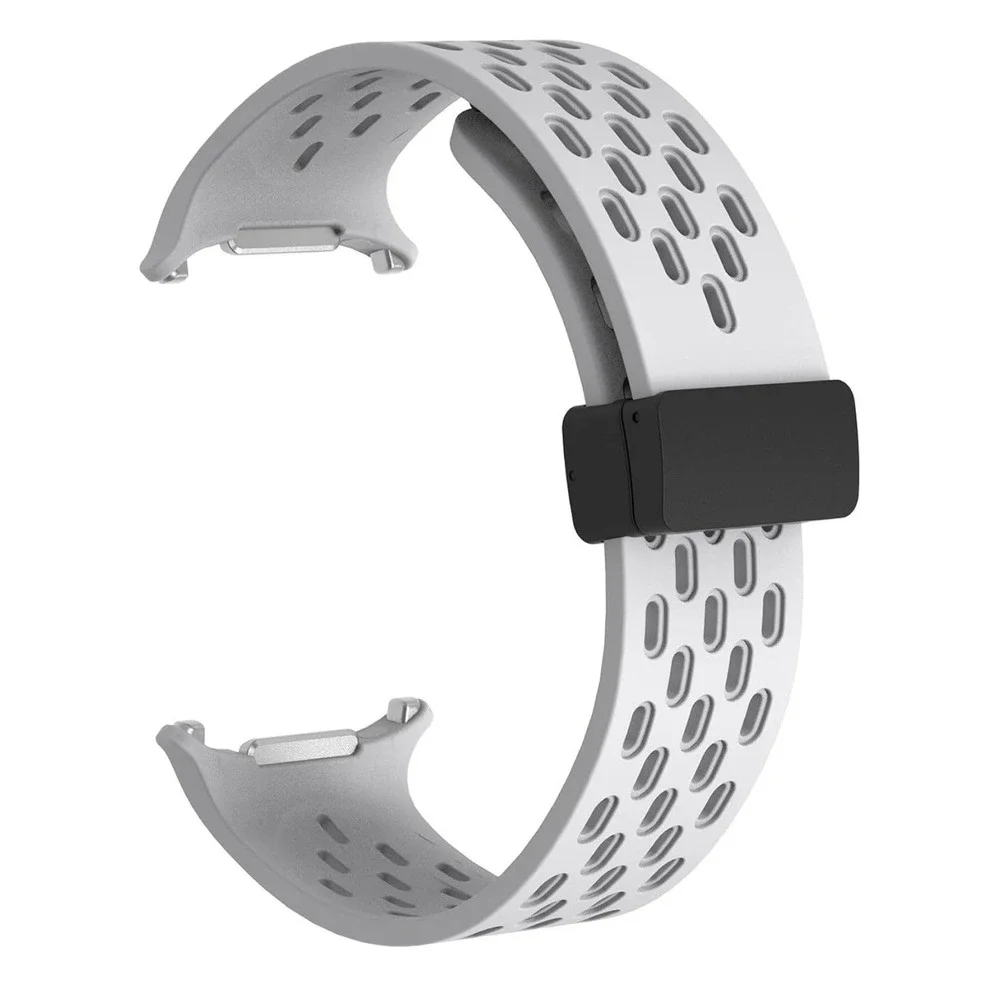 D0078-Magnetic Sport Band for Samsung Galaxy Watch Ultra 47mm Silicone Strap
